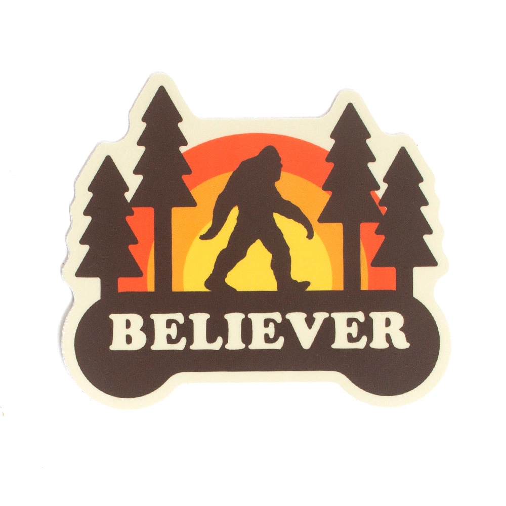 Stickers Northwest, Stickers, Art & School, 3", Bigfoot Believer, 521376